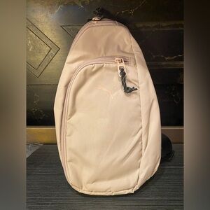 NEW/NWT Puma Light Beige Blush Myriad Sling Bag Backpack